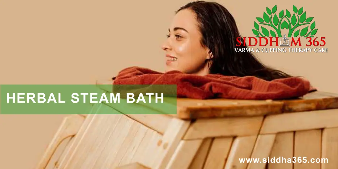 Herbal steam bath